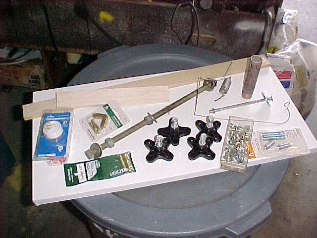 the parts I found in garage to build a hot wire foam cutter.jpg
